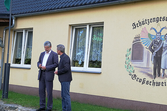 Bestprechung 130 Jahre Schützengesellschaft